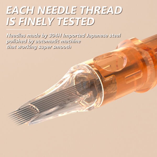 Amber 0.35MM RM Cartridge Needles