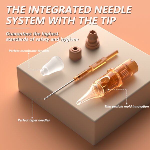 Amber 0.35MM RM Cartridge Needles